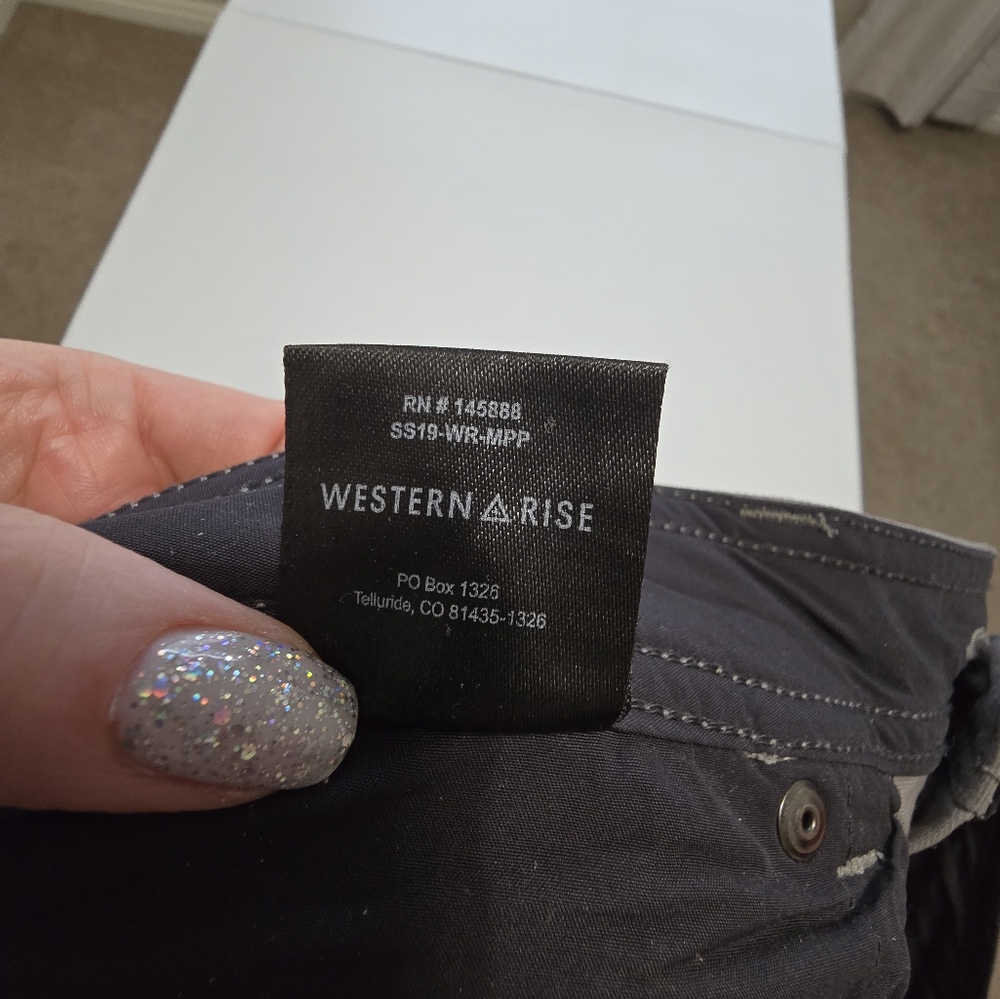 Western Rise Evolution Pant Slim Gray Men's 33 - Picture 12 of 13